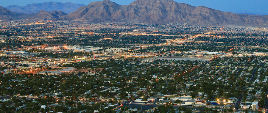 Las Vegas Aerial Shot